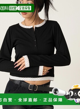 日本直邮WHO'S WHO gallery 女装 叠穿风亨利领T恤 WWZ1061106A00