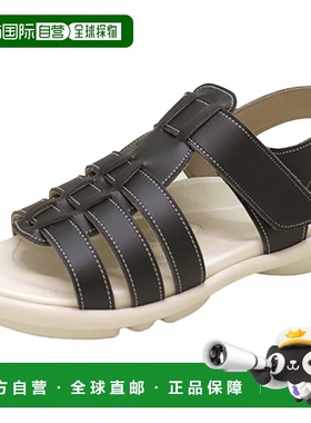 日本直邮RegettaCanoe Zvor 2ball 轻质编织女士凉鞋TB204-BLK