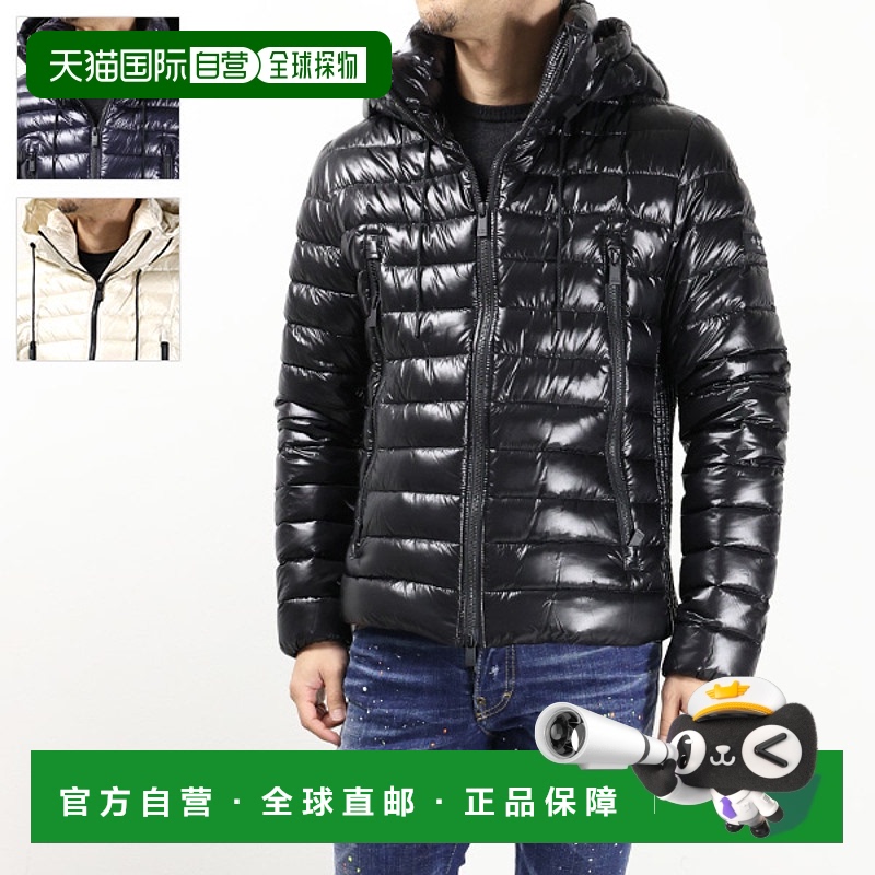 日本直邮 TATRAS AGOLONO 羽绒服外套连帽短款贴片男式 MTLA23A41