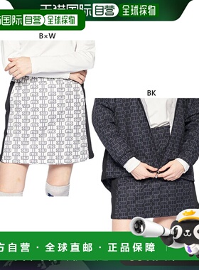 日本直邮marie claire 女士薄款加垫裙高尔夫下装短款 marie clai