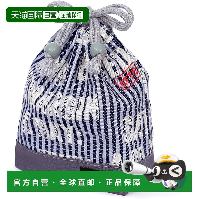 【日本直邮】彩色糖果风格男孩小号抽绳杯包 小学入口/幼儿园入口