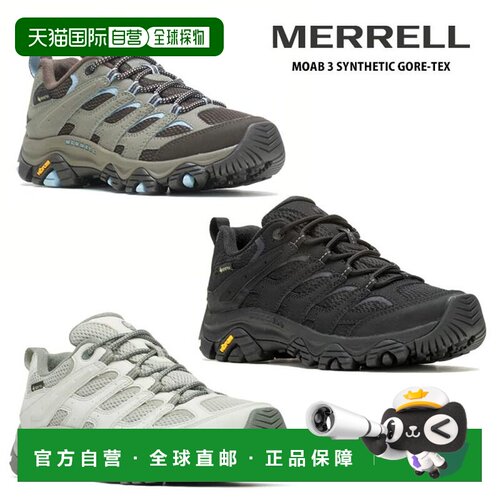 日本直邮Merrell MOAB 3 SYNTHETIC GORE-TEX 女士徒步鞋 wmoab3s