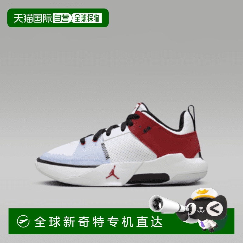 日本直邮Nike儿童儿童篮球鞋白色耐克