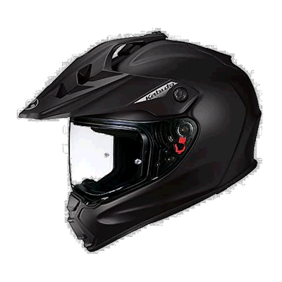 【日本直邮】Ogk Kabuto 越野 玻璃纤维拉力盔 GEOSYS  L金属黑色