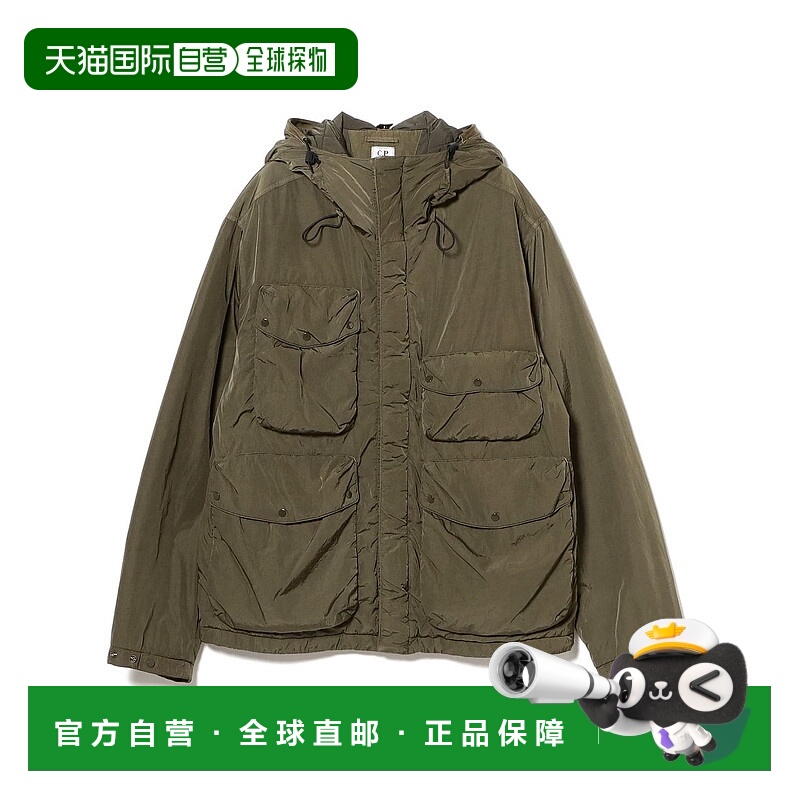 1h可退 日本直邮C.P. COMPANY 男装 宽松版型Goggle夹克 半透明防