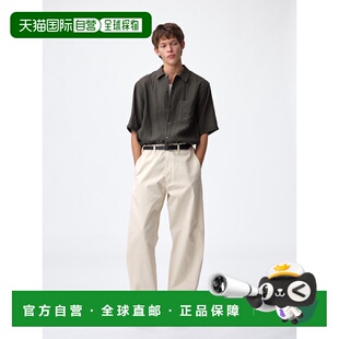 日潮跑腿GU极优 斜纹棉布筒裤 + EC加长款 76.5cm 359993