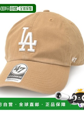日本直邮47 cap帽子男女款洛杉矶道奇队 CLEANUP新款