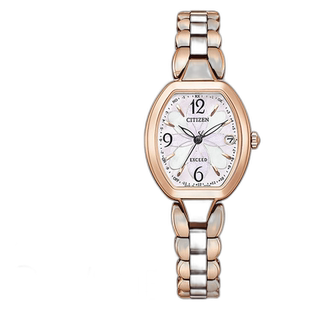 日本直邮 西铁城 EXCEED Eco Drive 电波手表 Happy Flight 女士