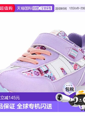 日本直邮Moonstar 儿童鞋 CR C2326HI 淡紫色 MOONSTAR 12185449