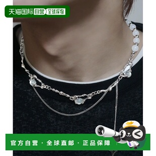 不对称设计滴落十字吊坠项链 男装 sbgnk220 日本直邮SBG 1h可退