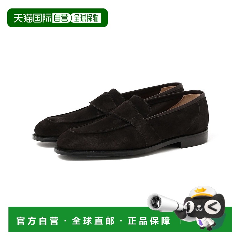1h可退 日本直邮George Cleverley 男士经典麂皮乐福鞋 213202829