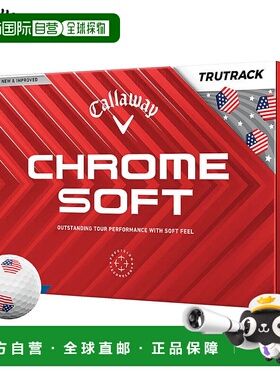 日本直邮Callaway Chrome Soft Trutrack Chrome Soft 高尔夫球 1