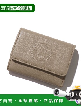 日本直邮HOUSE OF FLORENCE 女士 意大利牛革三折小钱包 卡包零钱