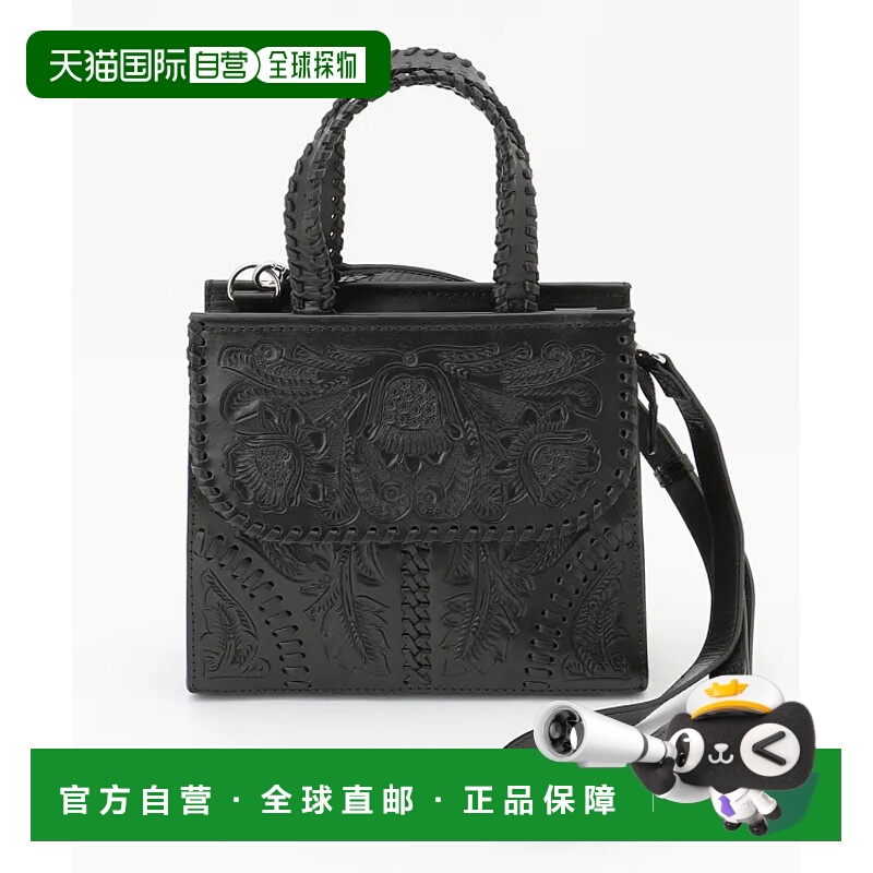 1h可退 日本直邮CARVING TRIBES 女士迷你斜挎包 牛皮材质 手工精