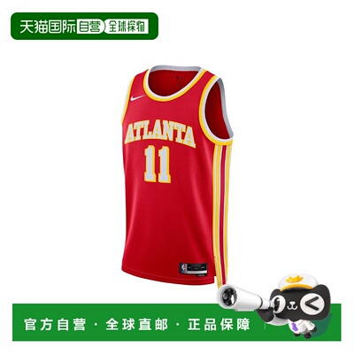 日本直邮Nike NBA 圆领无袖运动 SW球迷版 22赛季亚特兰大老鹰队