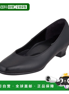 日本直邮 Pedala 女士3.0厘米跟鞋亚瑟士方头女鞋一脚蹬