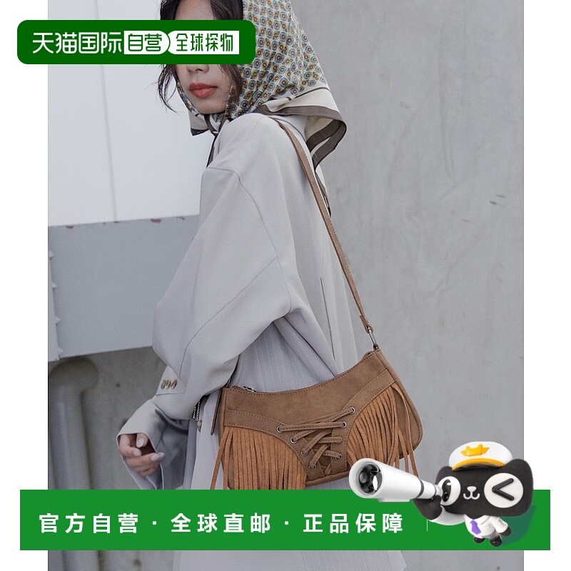 1h可退 日本直邮PAGEBOY 女士波西米亚风流苏包 290974
