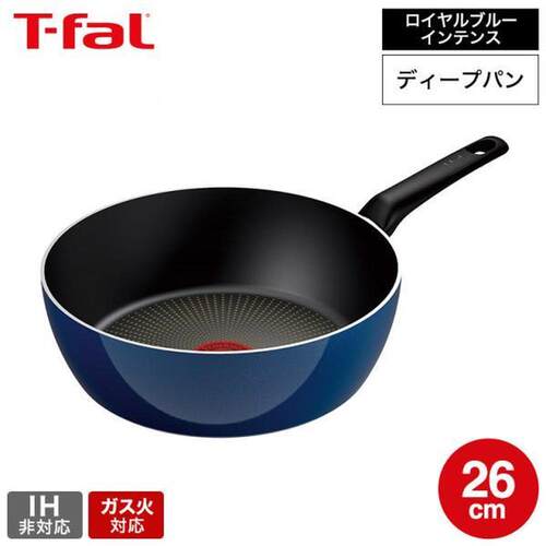 日本直邮T-fal特福深煎锅26cm D53385 不粘锅