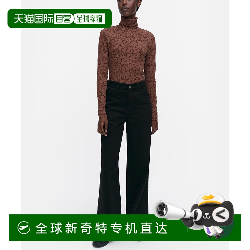 1h可退 日本直邮Marimekko 男女同款 Emali Piirto Unikko 长袖高