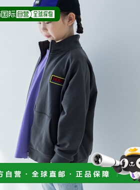 1h可退 日本直邮LOWRYS FARM 儿童款高领拉链卫衣 319790