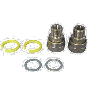 mks五金工具圆环螺母垫片自行车山地车维修配件进口轴承脚踏
