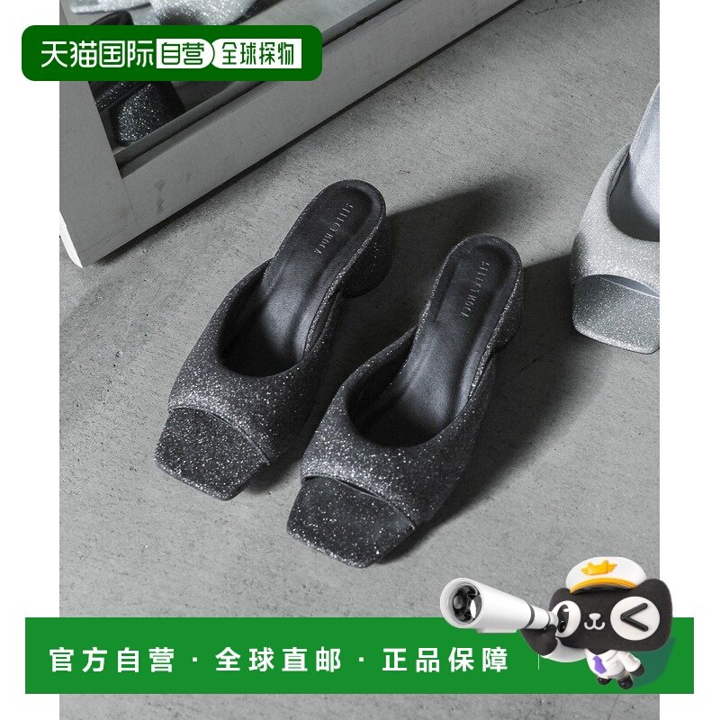 1h可退 日本直邮select MOCA 女士闪光中跟凉鞋 20001380,女鞋,时装凉鞋,淘宝优惠券,粉丝福利购,淘宝优惠卷