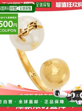 【99新未使用】日本直邮Saint Laurent Paris 戒指 白金 女士 698