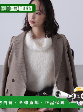 1h可退 日本直邮FREE'S MART 女装 宽松半高领 长毛绒短款针织衫