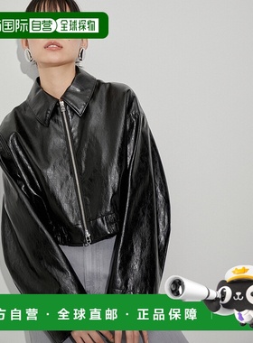 日本直邮Adam et Rope' 女士合成皮革短款夹克 2024AGAL04040