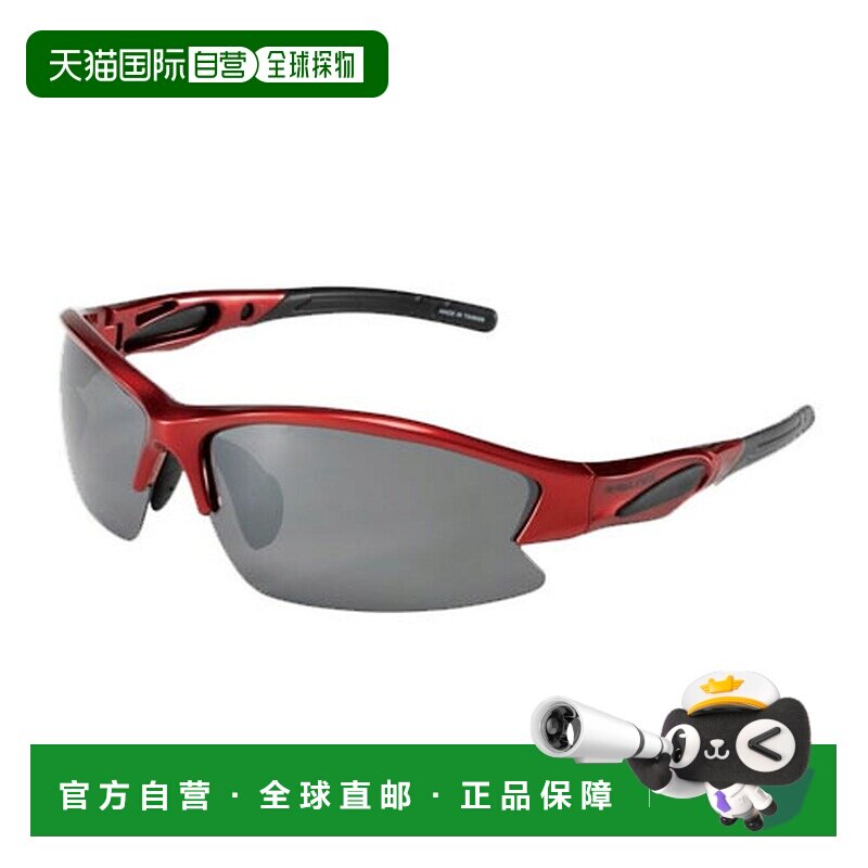 日本直邮Rawlings棒球眼镜太阳镜 偏光镜片 红黑配色 REW21-004PM
