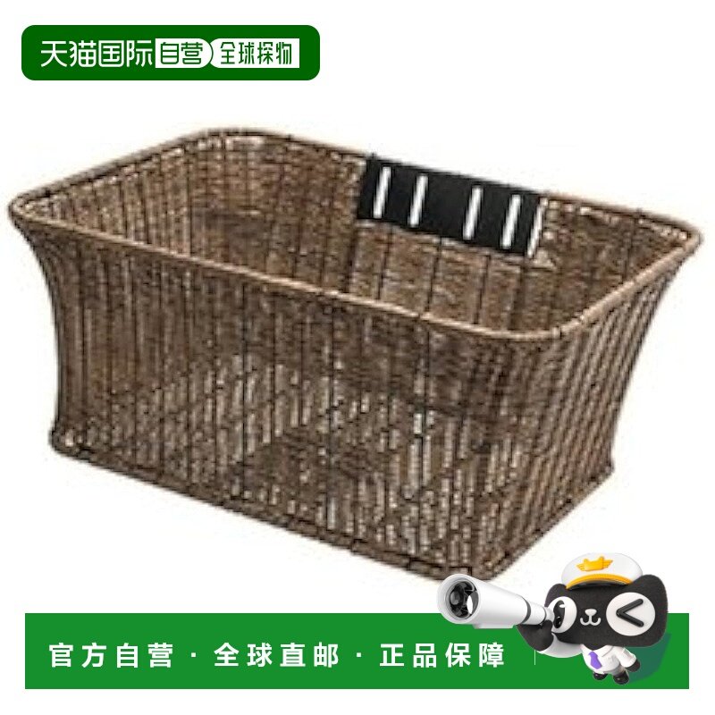 【日本直邮】GIZA PRODUCTS MBK-04.TF 方形藤编自行车篮