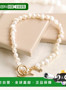 日本直邮phoebe 手链 巴洛克天然淡水珍珠手链手环 简约百搭法式