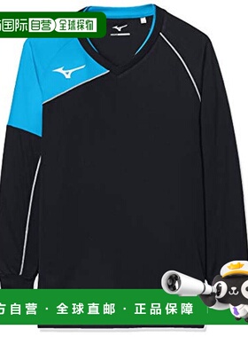 【日本直邮】 Mizuno美津浓儿童排球长袖运动衫140蓝色 V2MA8021