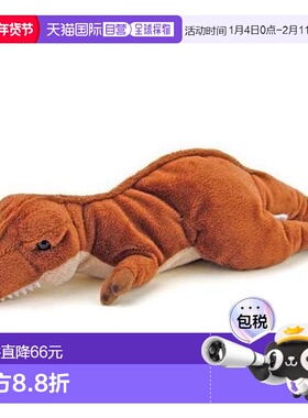 【日本直邮】COLORATA 毛绒玩偶 暴龙 恐龙 躺平系列 14x9x34cm