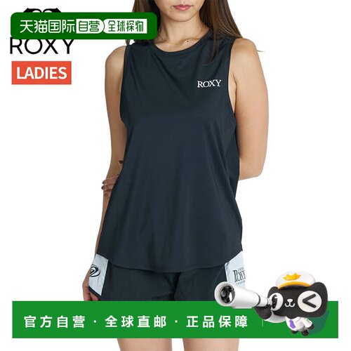 日本直邮Roxy EARTHY CRISP 女士速干UV防晒运动背心 黑色 RSL264