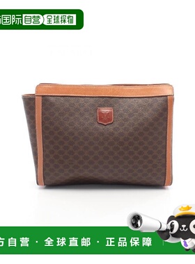 日本直邮中古Celine赛琳女包B级9新Clutch bag手拿包涂层/防水帆