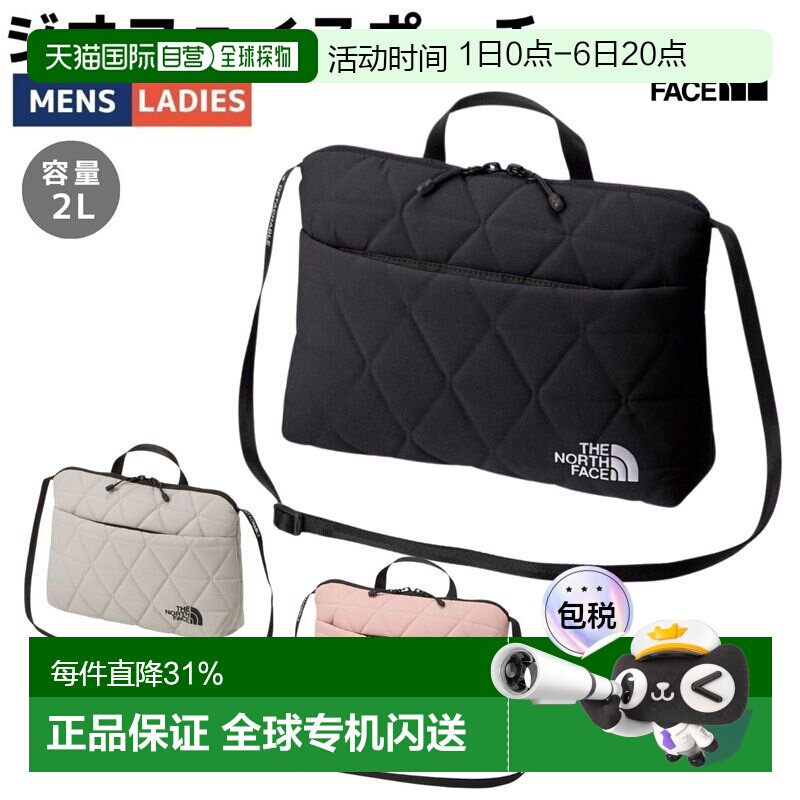 【日本直邮】北面男女电脑包休闲包2L斜挎包 Geoface Pouch系列图片