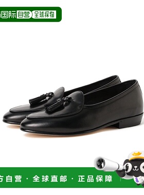 1h可退 日本直邮Baudoin & Lange 男士牛皮流苏乐福鞋 2132029221