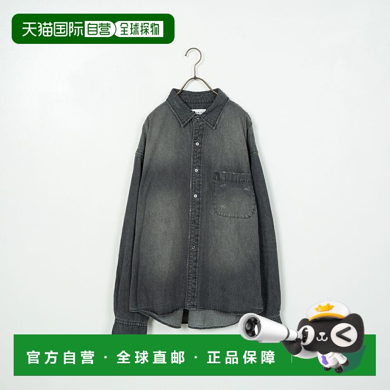 1h可退 日本直邮VALTA 男士特别定制款复古风宽松牛仔衬衫 VA24AW