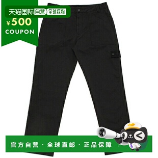 日本直邮STONE ISLAND 裤子 黑色 男士 STONE ISLAND 8115337F6 V