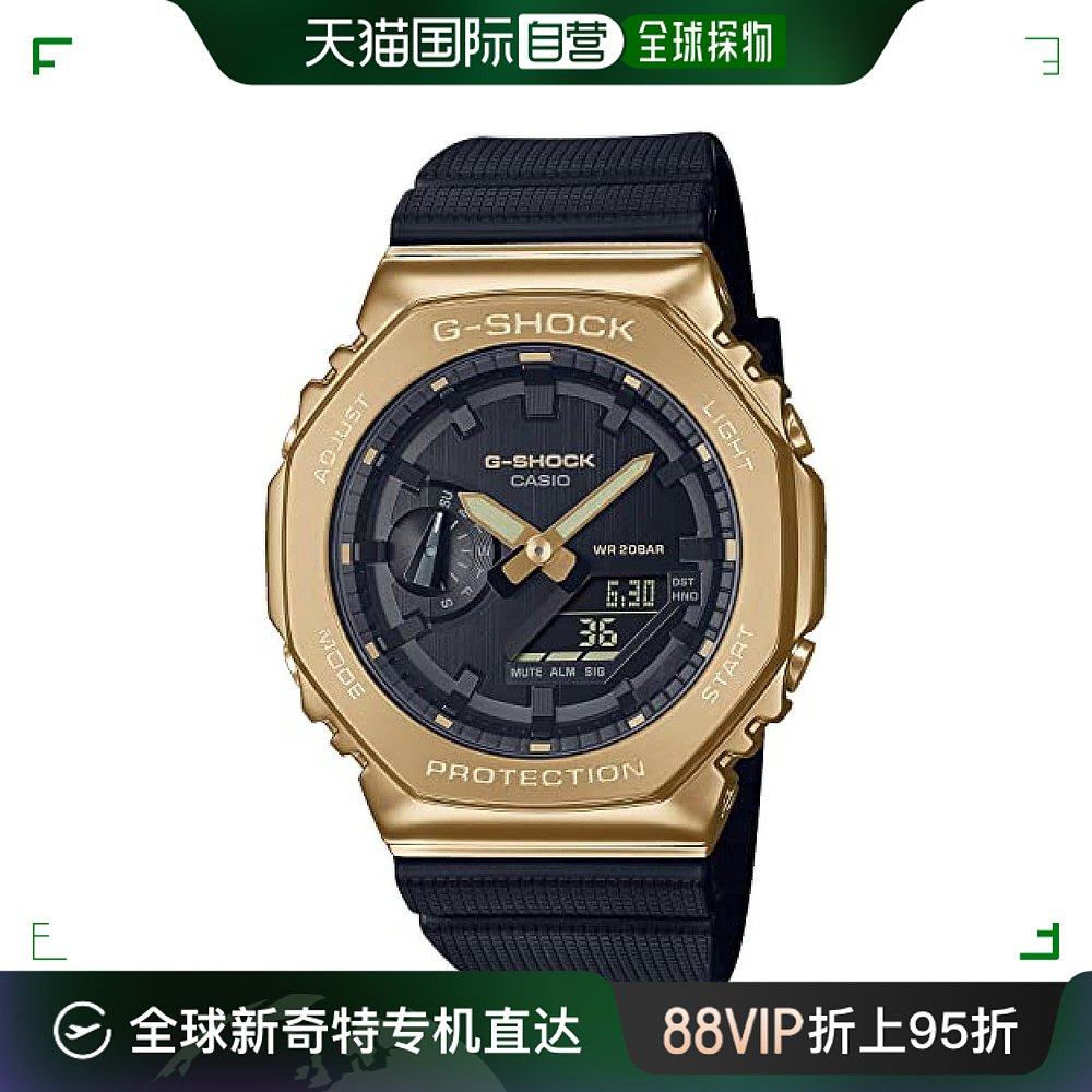 【日本直邮】G Shock卡西欧手表G-SHOCK金属覆盖GM-2100G-1A9JF