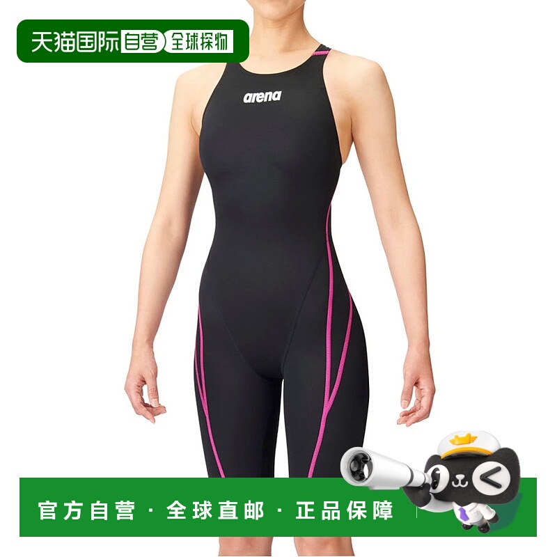 日本直邮 ARENA 女士竞技半款交叉背泳衣 [ARN]阿瑞娜
