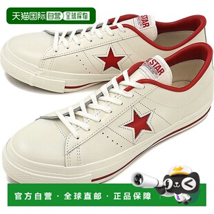 日本直邮 Converse ONE STAR J 运动鞋 [32346512] 白/红匡威经典