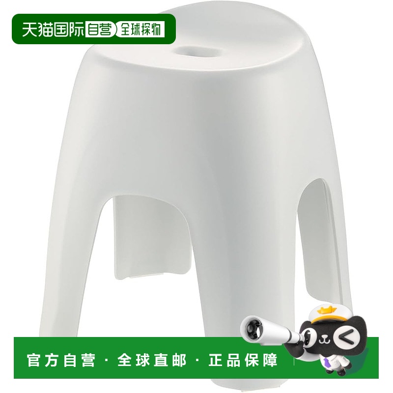 【日本直邮】Richell 腰凳风吕椅 Hyu-ru TX 白色 40cm 日本制