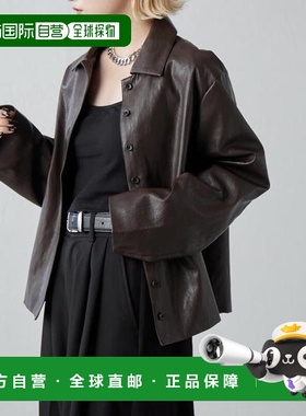 1h可退 日本直邮官方授权 Lui's 仿皮革衬衫夹克