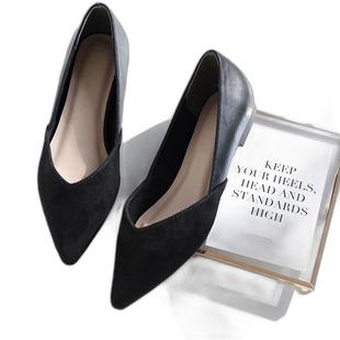 日本直邮Vivian　女士　浅口女鞋休闲单鞋一脚蹬时尚