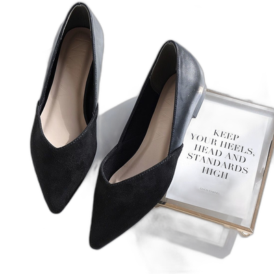 日本直邮Vivian　女士　浅口女鞋休闲单鞋一脚蹬时尚