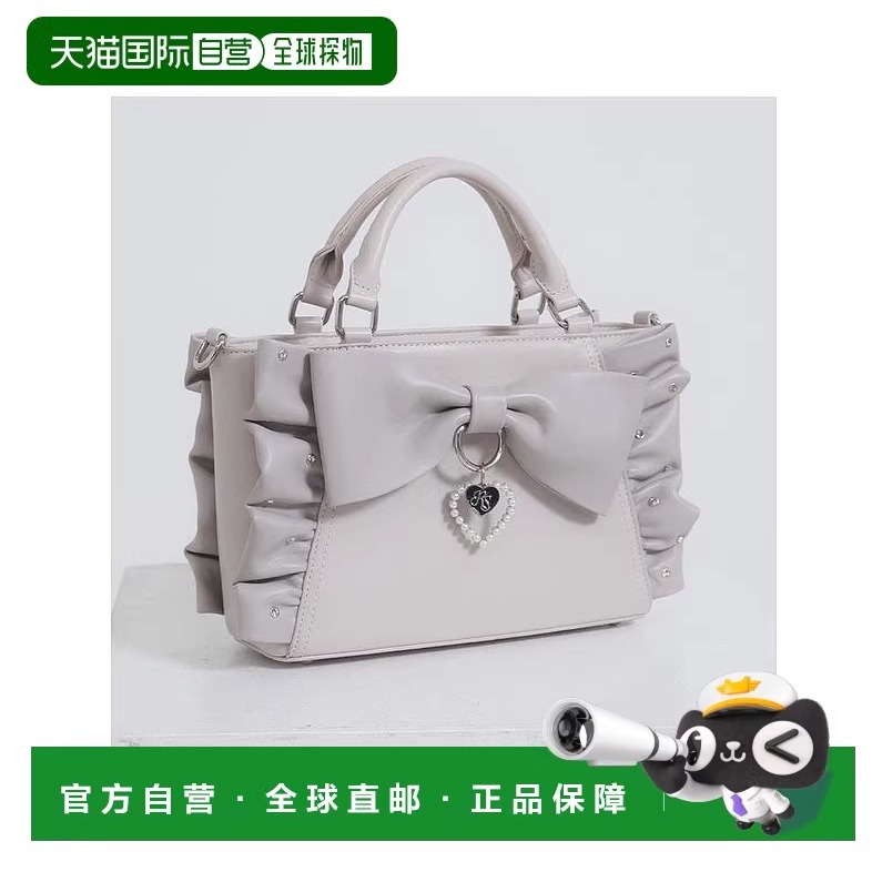日本直邮日潮 DearMyLove梦展望 大蝴蝶结荷叶边珠饰包534874钱包