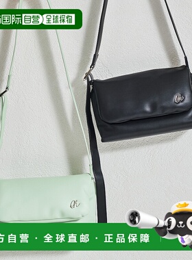 1h可退 日本直邮ORiental TRaffic 女士Logo装饰绗缝斜挎包 BA248