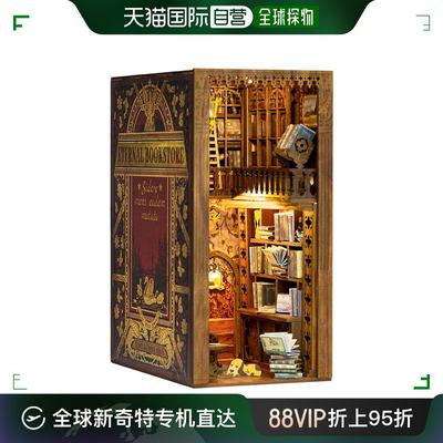 amiami现货微缩模型娃娃屋 永远的书店木制手工套件